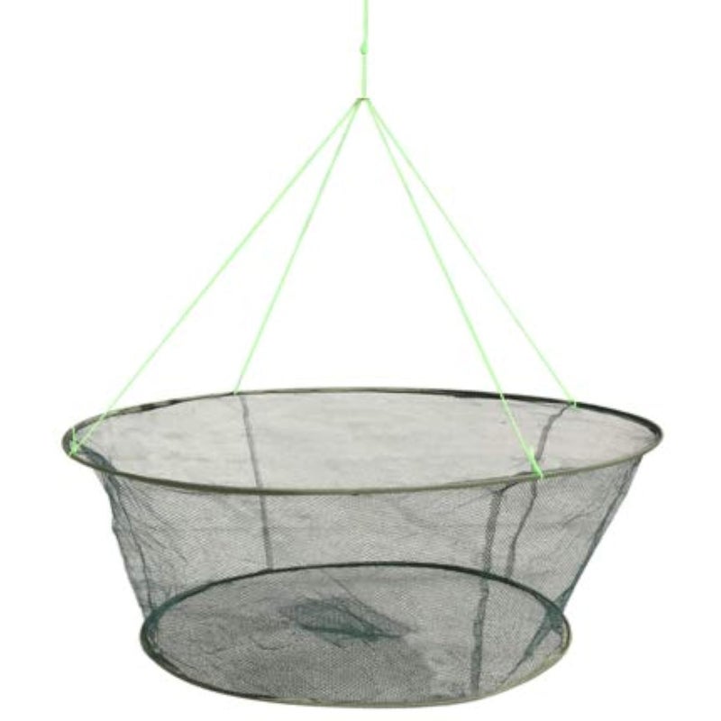 Laxygo LikeFish Foldable Fishing Net Hand Casting Cage Crab Net for Minnows, Crab, Lobsters, Fishes (Big-Dia 39.4"/31.5") - Image 1